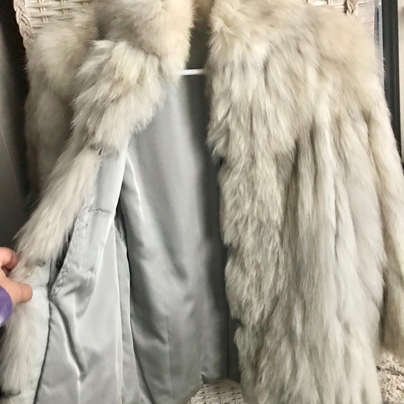 Real Fox Fur Coat AUTHENTIC - Picture 2 of 5